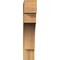 Ekena Millwork Westlake Block Rough Sawn Bracket, Western Red Cedar, 4"W x 20"D x 20"H BKT04X20X20WTL05RWR - alternate 2